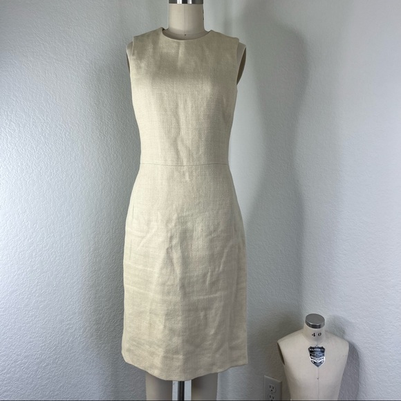 Barney's New York Linen Blazer Peacoat Jacket - Picture 12 of 12